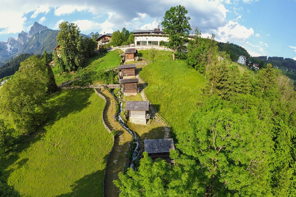 Freilichterlebnis 7 Mühlen in Pfarrwerfen - Ausflugsziel im Salzburger Land